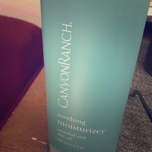 Moisturizer cream from Canyon Ranch a spa resort